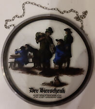 Der Bierschenk Bier dem Ständebuch  Jost Ammann 1568 Bleiglasbild Bleiverglasung