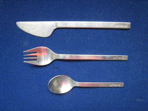 Lufthansa 3er besteck set - besteck,