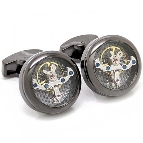 Manschettenknöpfe tourbillon - manschettenknöpfe,