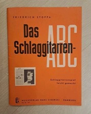 Gitarrenschule, Das Schlaggitarren ABC, Friedrich Stoppa, Hans Sikorski Verlag