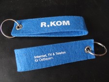 Schlüsselanhänger: "R,Com - Regensburg" Internet, TV, Telefon für Ostbayern