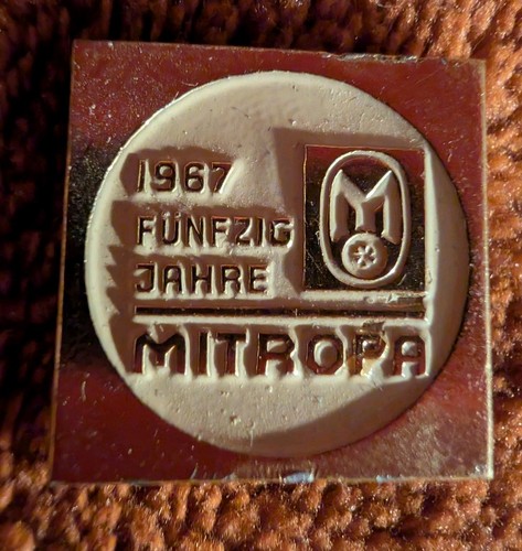 Anstecker jahre mitropa - 50,