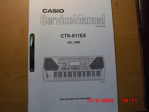 Casio ctk 811 - ctk, ex