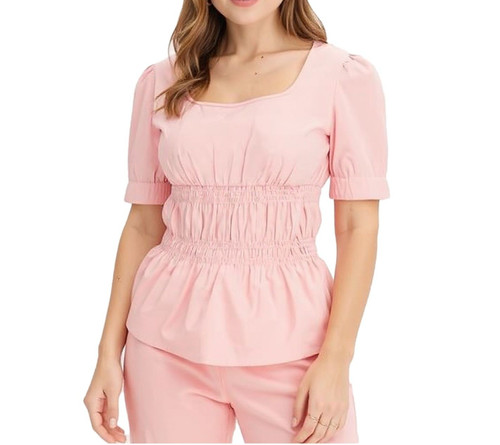 Damen bluse mit puffärmeln - bluse,