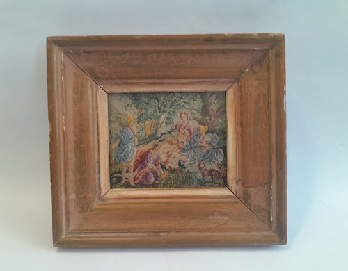Antike miniatur petit point - antike,