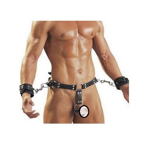 Bdsm leder gürtel mit - bdsm,