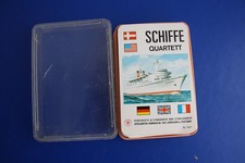 Quartett altes Quartettspiel Kartenspiel - Schiffe - ASS 647