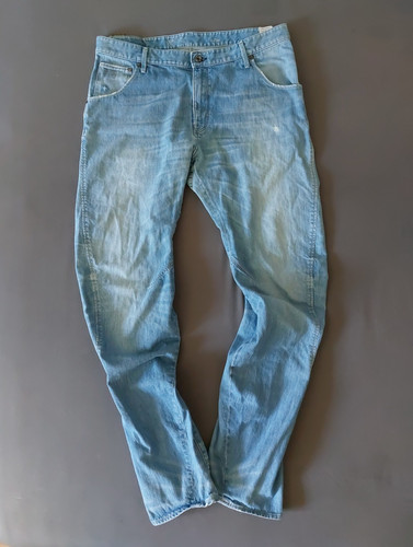 Jeans hose star arc - 3d, loose