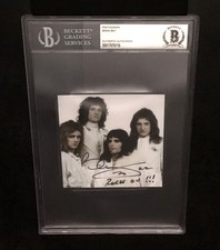 Brian may autographed queen - autographed,