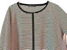 Kleid Lagenlook Hindahl & Skudelny schwarz weiß Gr. L