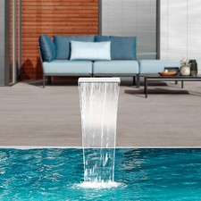 2 Zoll Wasserfall-Pool-Brunnen