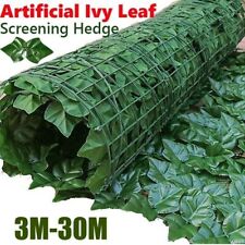300x100cm Künstlicher Kunst Efeu Blatt Hecke Wanddekoration Pflanzen Sichtschutz