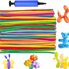 Lange Ballons, 100 Stück