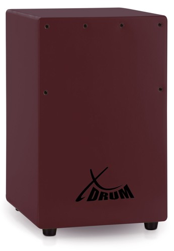 Weinrote kinder cajon - kinder, mit