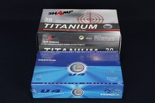 45x Golfball Shamp Titanium Sammlerstück U4 OVP Golf Ball