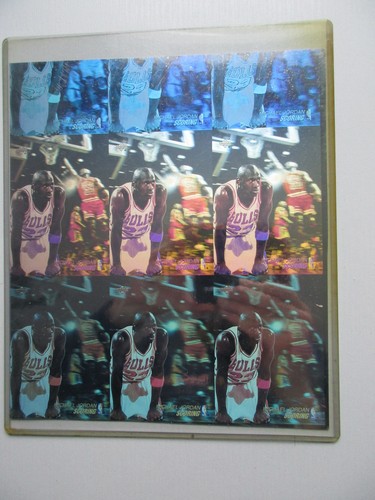 Michael jordan uncut sheet - michael,