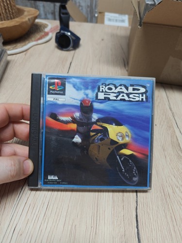 Playstation one road rash - road,