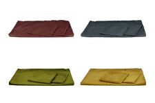 Retro Samt Kissenbezüge 3er