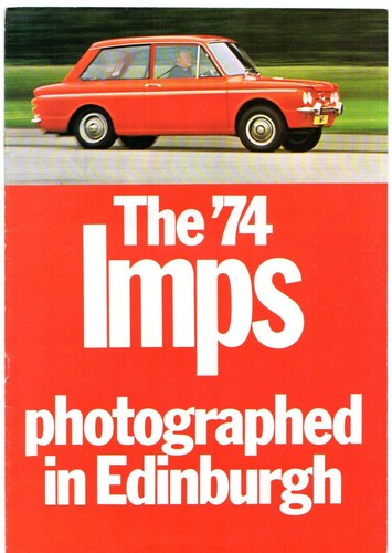 Hillman imp 1973 1974 - hillman, 1973-1974