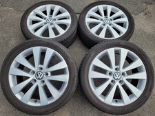 VW Golf 5 6 Golf Plus 17 Zoll Alufelgen "Seattle" - Sommerreifen 225/45ZR17 94Y