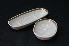 2 x alte Schale Villeroy und Boch Vintage Design Zierschalen Seifenschale