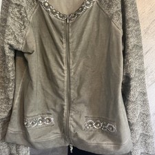 B C (Heine) Damen Jacke Salbei