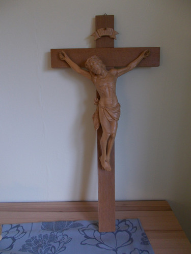 Holzkreuz kruzifix wandkreuz - kruzifix,