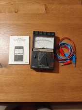 Metrix MX 230 Messgerät Analog Multimeter Vielfachmessgerät Anleitung Leitung