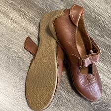 Julia S“Gut zu Füssen „Slipper,Schuhe,Sandalen Gr.40 Echt Leder Braun,53A91