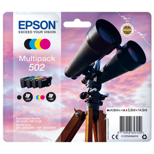 Original epson 502 multipack - original,