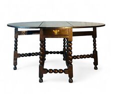 ANTIKER ESSTISCH AUS DER ZEIT TORBEIN TISCH ZAPFEN GEGLIEDERT KLÖPPEL GEDRECHSELT UM 1700er