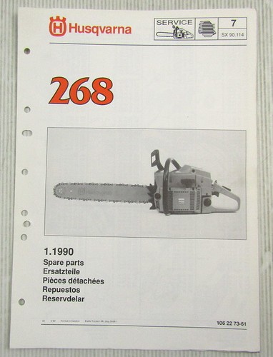 Husqvarna 268 kettensäge - husqvarna,