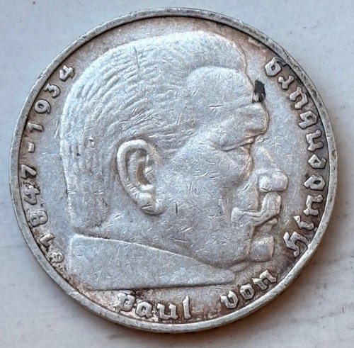 Reichsmark 1936 drittes - 5,