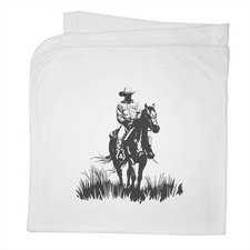 Babydecke / Schal "Cowboy