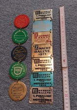 KONVOLUT ADMV DDR PLAKETTE  Nacht Herbst  Rallye Motorräder Tourenwagen