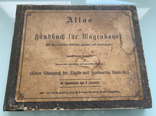 1855 Atlas zum Handbuch für Wagenbauer (Stellmacher/Kutsche/Eisenbahn) Beckmann