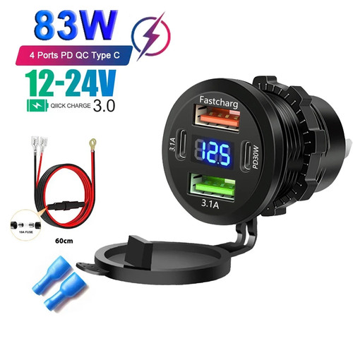 12v usb auto kfz - 12v,