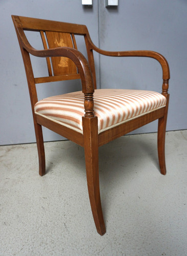 Biedermeier armlehner stuhl - biedermeier,
