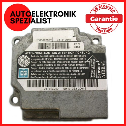 Airbag steuergeräte 60669250 - airbag,