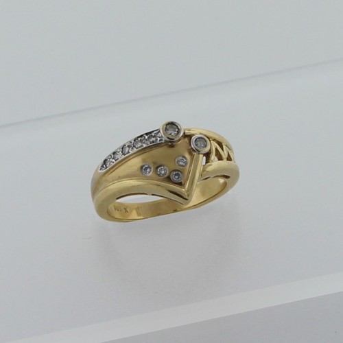 Brillantring 19ct dreieck - brillantring, "dreieck"