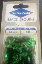 Vintage 1 Packung Pailletten