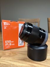 Sony E-Mount 50 mm F1,8 OSS |