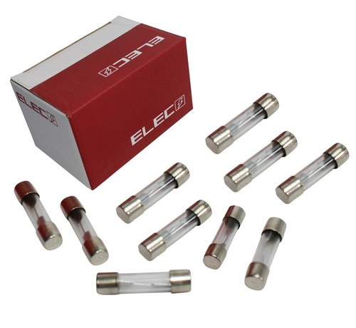 10x glassicherung 25mm 10a - 10x,
