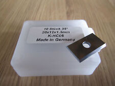 HW HM Hartmetall Wendeplatten