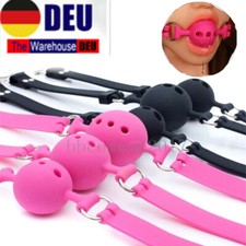 3 Größen BDSM Silikon Knebel