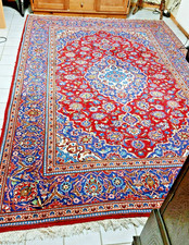 Echter Orientteppich 2 x 3M. Traditionellen Muster und Farbe ,Kurzflorig, Wolle