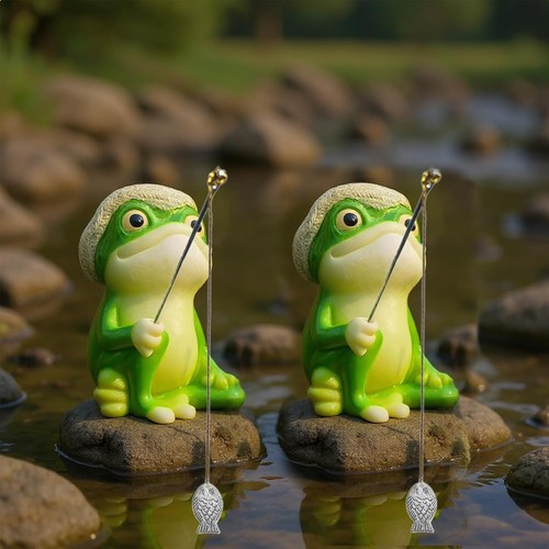 Gartendeko angler figur - gartendeko, 2
