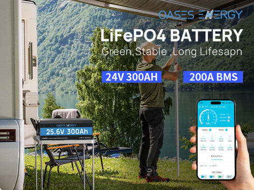 24v 300ah lifepo4 batterie - 24v,