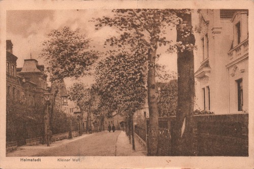 Helmstedt kleiner wall - ak,