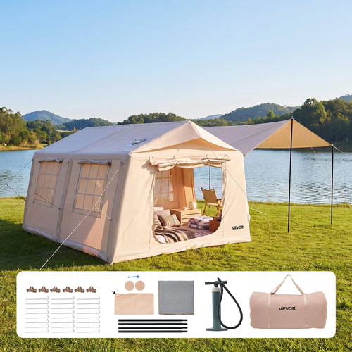 Aufblasbares Campingzelt 5-8